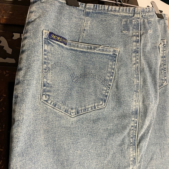 Low rise denim maxi skirt - Picture 6 of 6